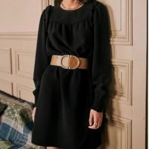 Sezane Augustine Dress Noir. - Size 36